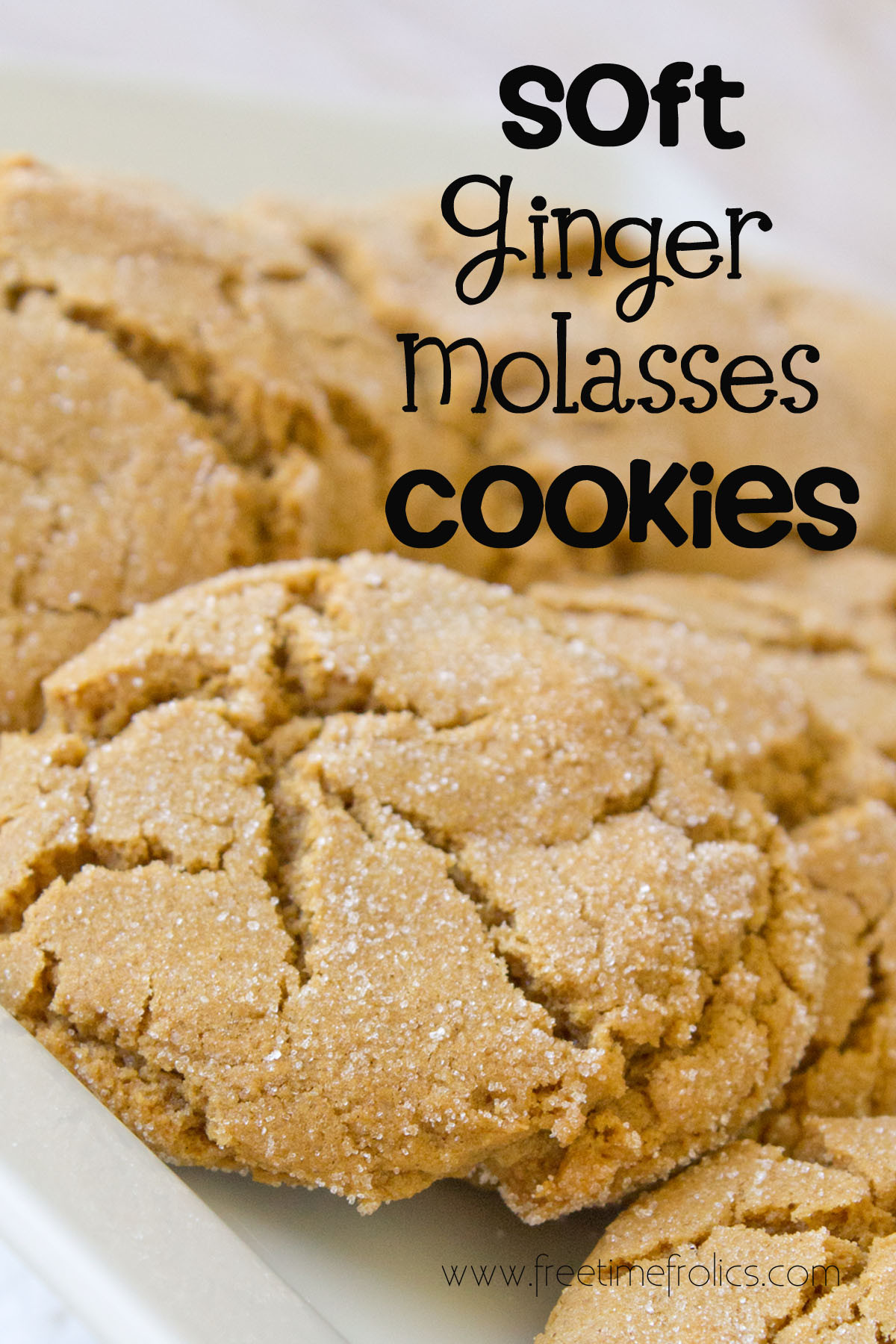 Best Molasses Cookies
 Soft Ginger Molasses Cookies Recipe Free Time Frolics