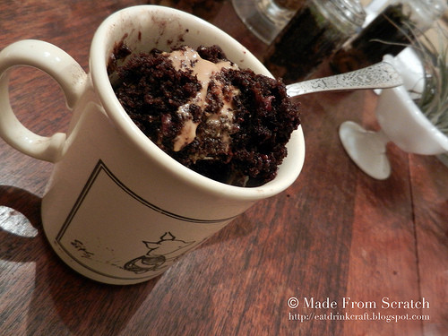 Best Mug Cake
 Made from Scratch the best chocolate mug cake no seriously