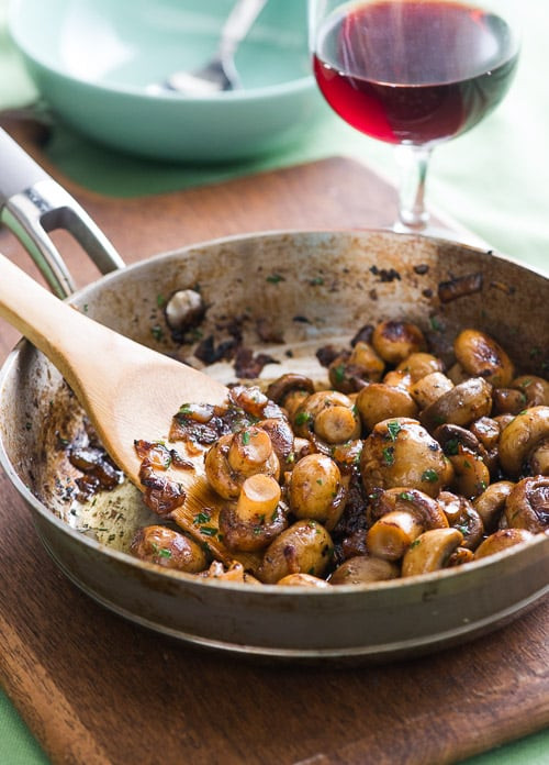Best Mushroom Recipe
 Garlic Mushrooms Recipe with White Wine and Lemon