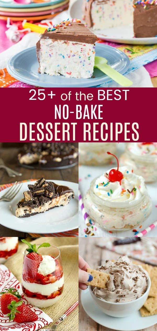 Best No Bake Dessert
 Over 25 of The Best No Bake Dessert Recipes Cupcakes