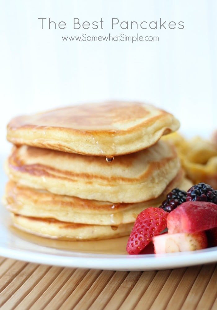 Best Pancakes Ever
 Easy Recipe for The Best Pancakes Somewhat Simple