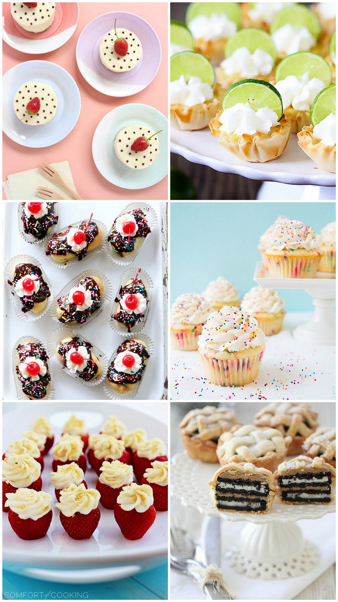 Best Party Desserts
 6 Fave Mini Desserts For a Crowd