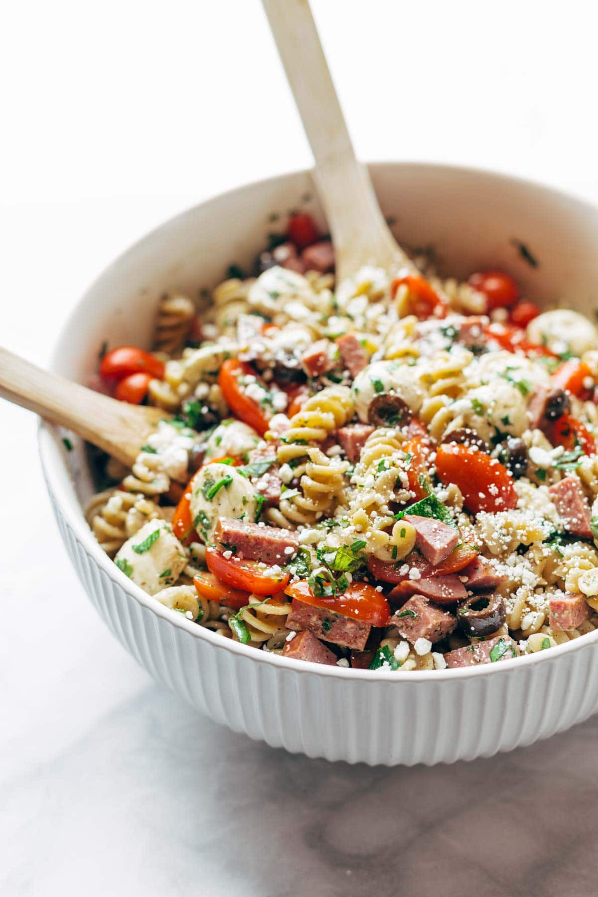 Best Pasta Salad
 Best Easy Italian Pasta Salad Recipe Pinch of Yum