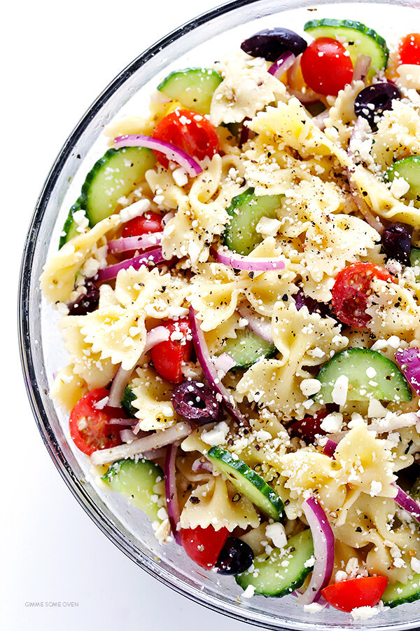 Best Pasta Salad
 Mediterranean Pasta Salad