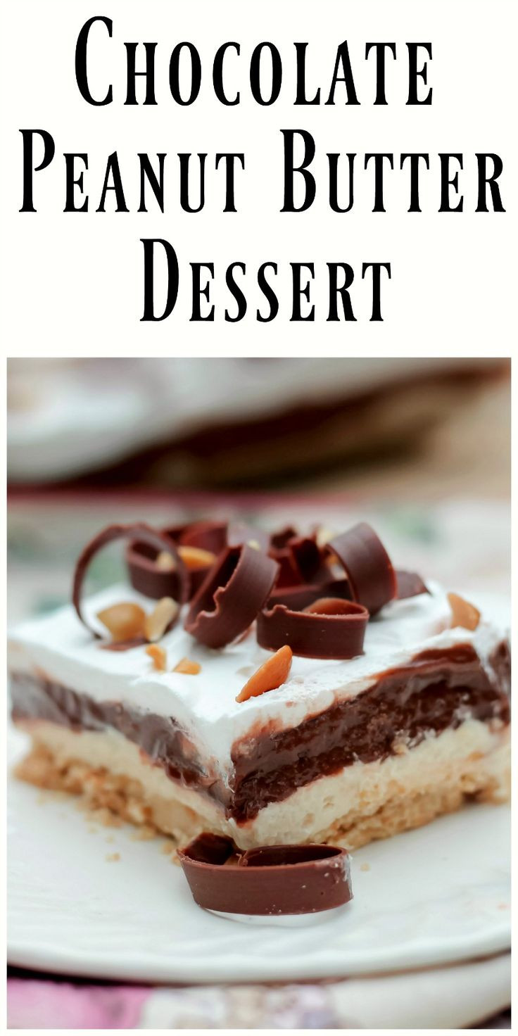 Best Peanut Butter Dessert
 5313 best images about Best Desserts on Pinterest