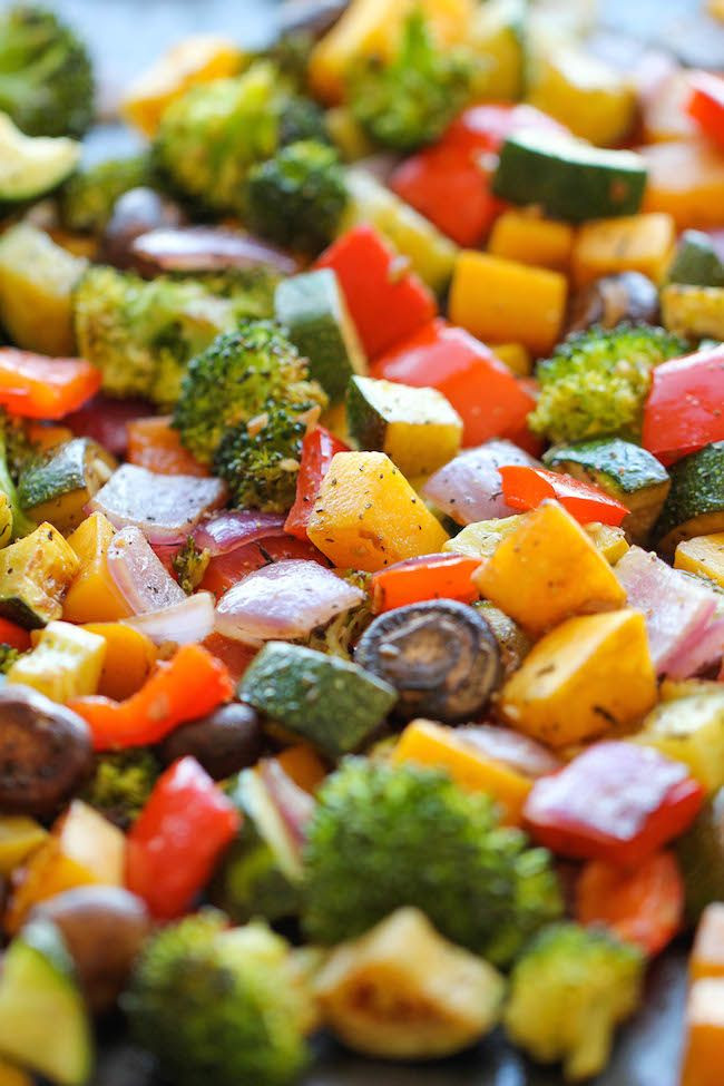 Best Roasted Vegetables
 Roasted Ve ables Recipe — Dishmaps