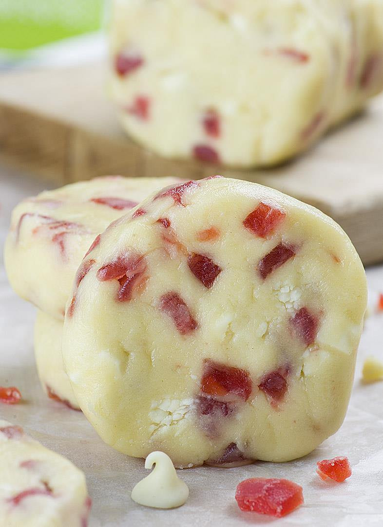 Best Shortbread Cookies
 White Chocolate Strawberry Shortbread Cookies