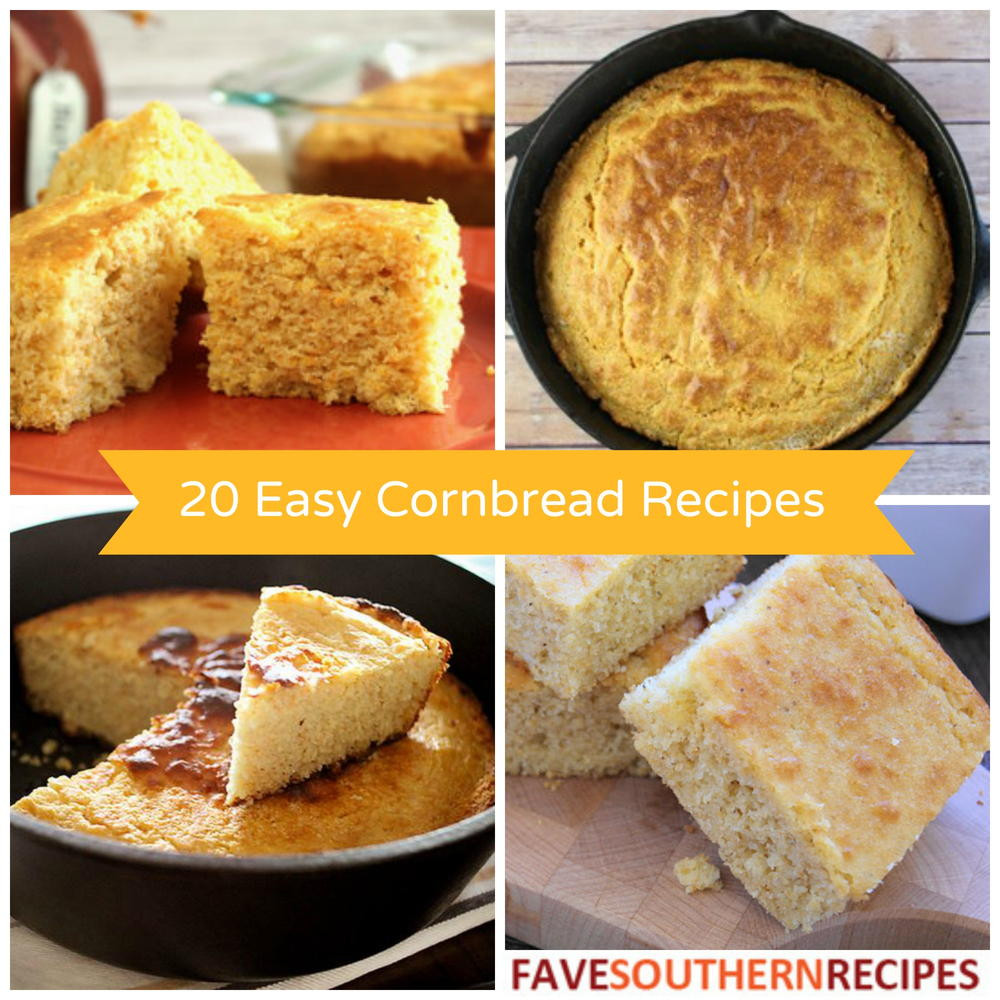 Best Southern Cornbread Recipe
 20 Easy Cornbread Recipes The Best Southern Cooking