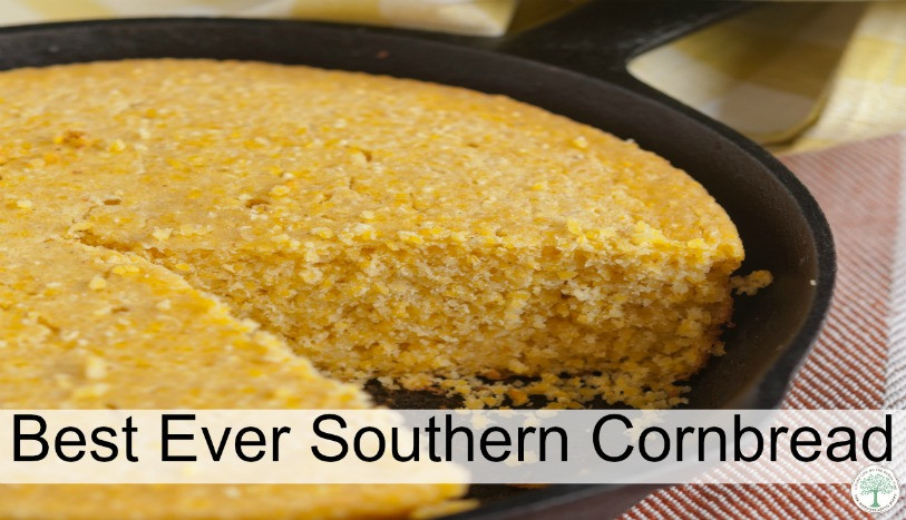 Best Southern Cornbread Recipe
 The Best Ever Southern Cornbread The Homesteading Hippy