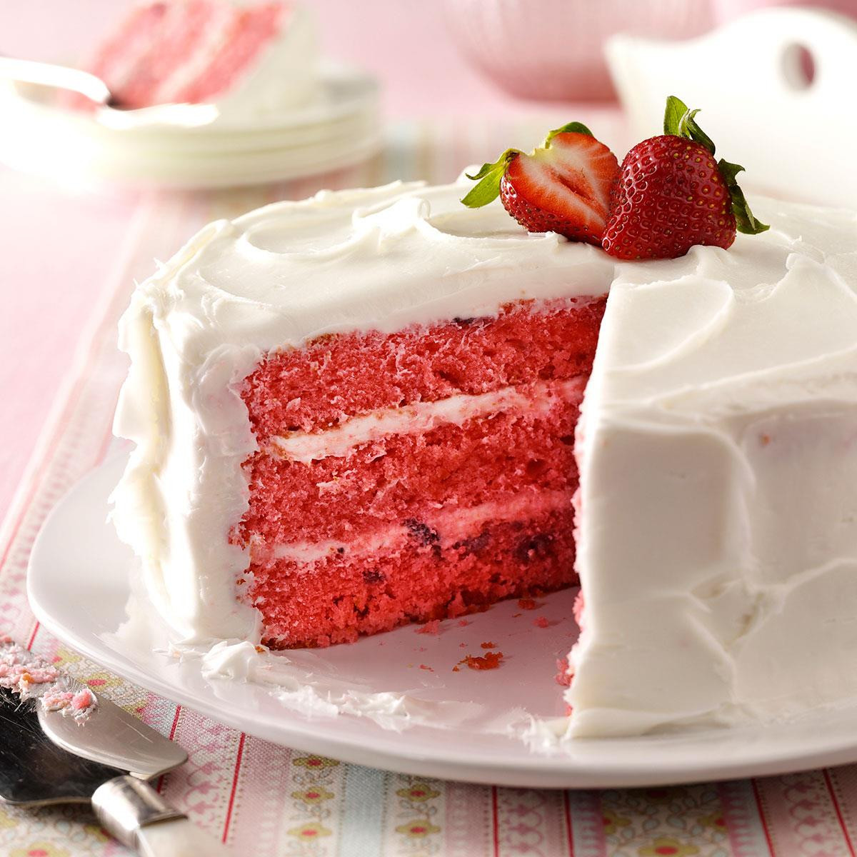 Best Strawberry Cake Recipe
 strawberry cake