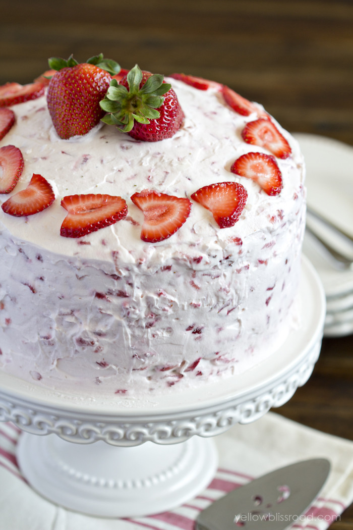 Best Strawberry Cake Recipe
 Top 10 Strawberry Cake Recipes RecipePorn
