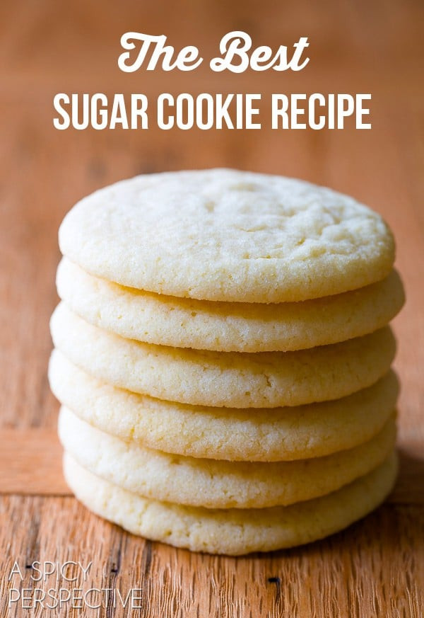 Best Sugar Cookies
 Best Sugar Cookie Recipe VIDEO A Spicy Perspecve