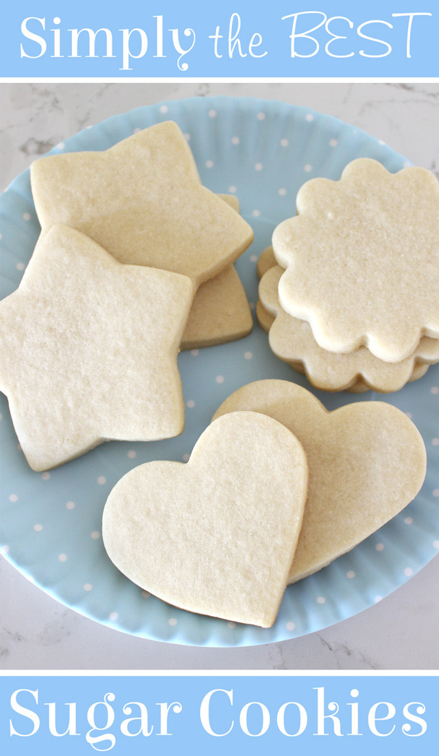 Best Sugar Cookies
 Perfect Sugar Cookie Recipe – Glorious Treats