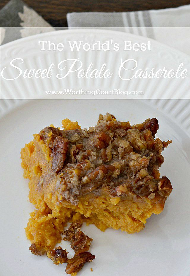 Best Sweet Potato Casserole
 CONFESSIONS OF A PLATE ADDICT Please Join Me for The