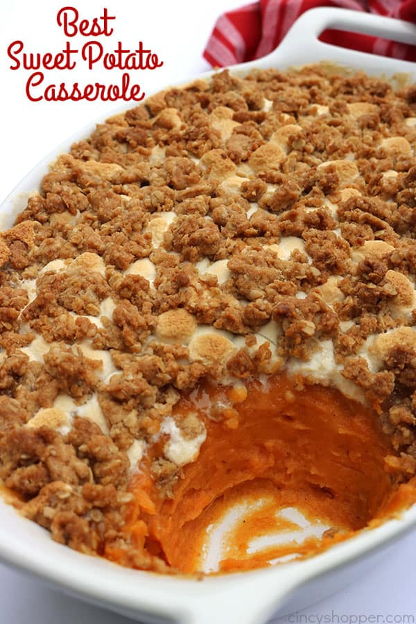 Best Sweet Potato Casserole Recipe Ever
 The Best Sweet Potato Casserole CincyShopper