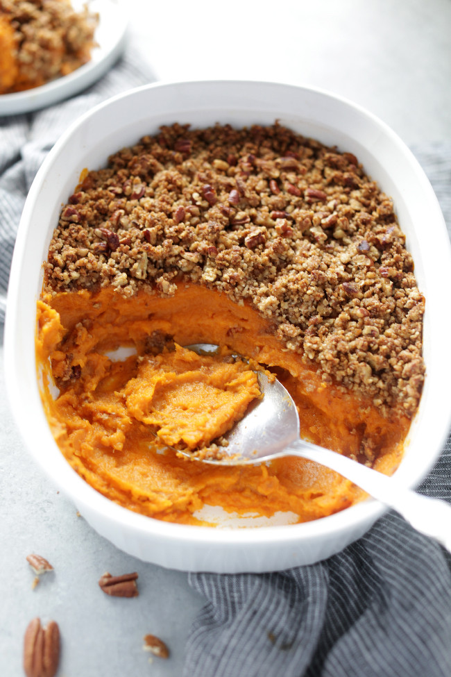 Best Sweet Potato Casserole Recipe Ever
 Best ever vegan sweet potato casserole with pecan crumble