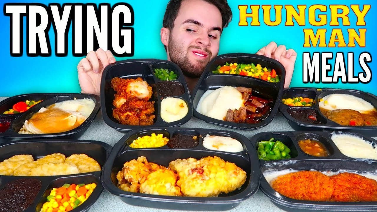 Best Tasting Frozen Dinners 2017
 TRYING HUNGRY MAN FROZEN MEALS Fried Chicken Meal