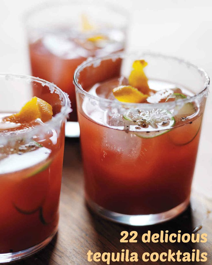 Best Tequila Drinks
 524 best images about Summer Drink Ideas on Pinterest