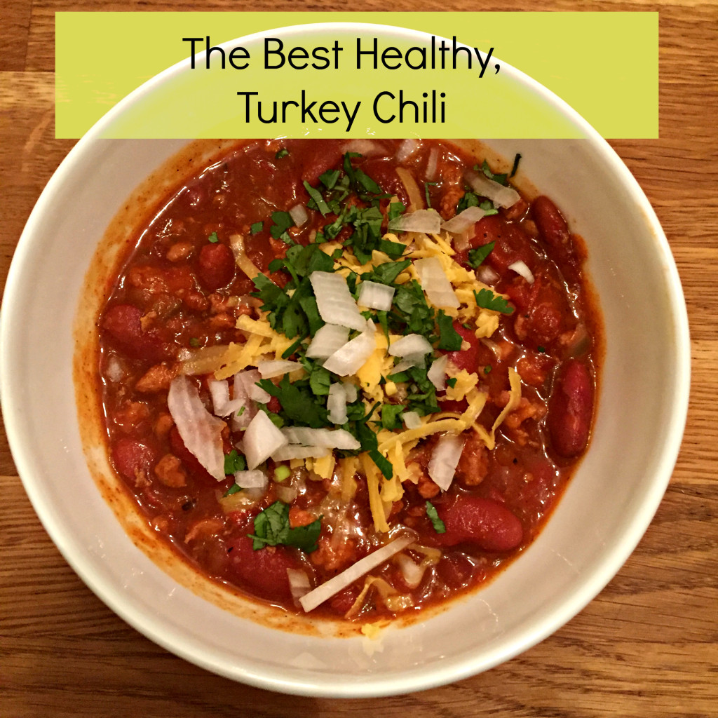 Best Turkey Chili Recipe
 The Best Healthy Turkey Chili Recipe My Healthy Happier