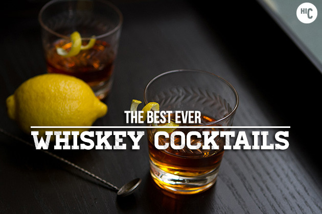 Best Whiskey Mixed Drinks
 Cocktails with whisky