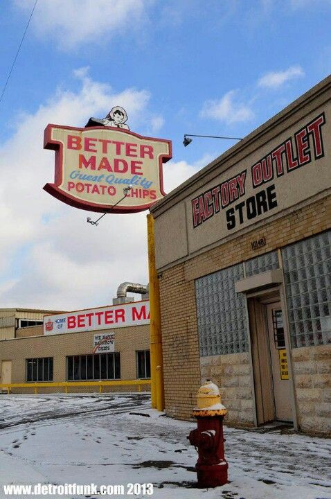 Better Made Potato Chips
 Better Made Michigan Outdoors Pinterest