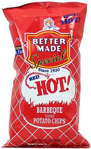Better Made Potato Chips
 Amazon Better Made Red Hot Barbecue Potato Chips 1