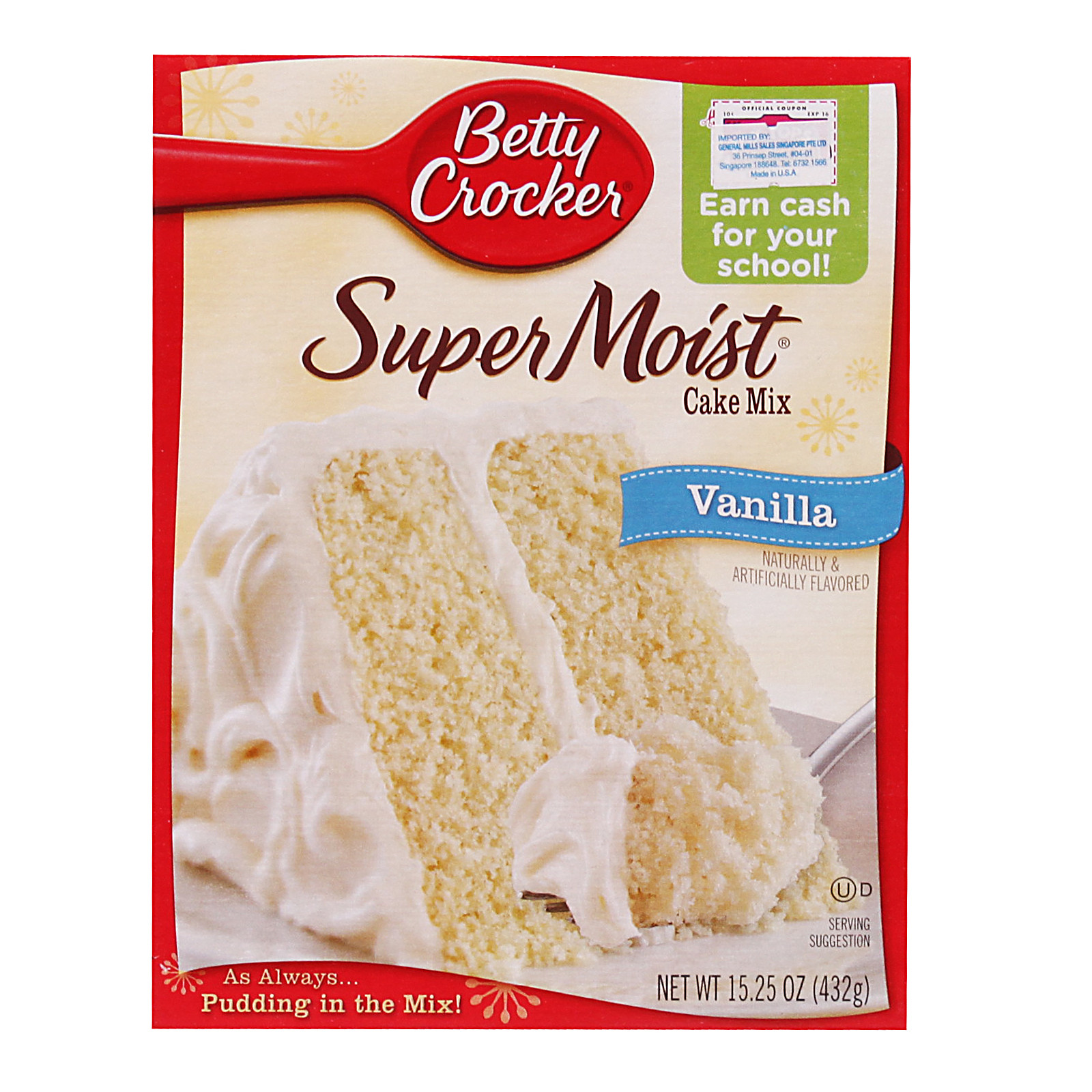 Betty Crocker Cake Mix Recipes
 betty crocker cake mix ingre nts list