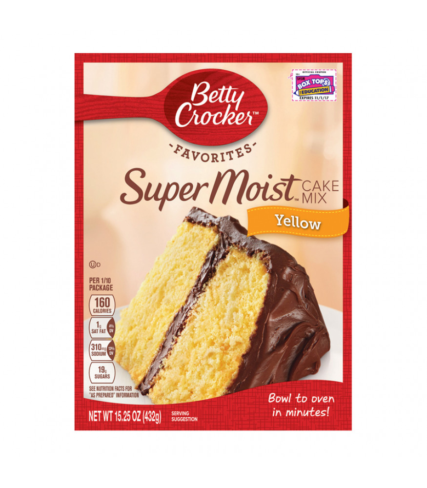 Betty Crocker Cake Mix Recipes
 Betty Crocker Super Moist Butter Recipe Yellow Cake Mix