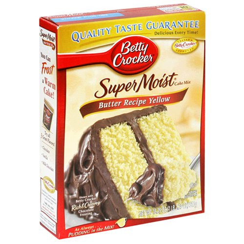 Betty Crocker Cake Mix Recipes
 [FOOD] Yellow Cake Mixes Betty Crocker Super Moist