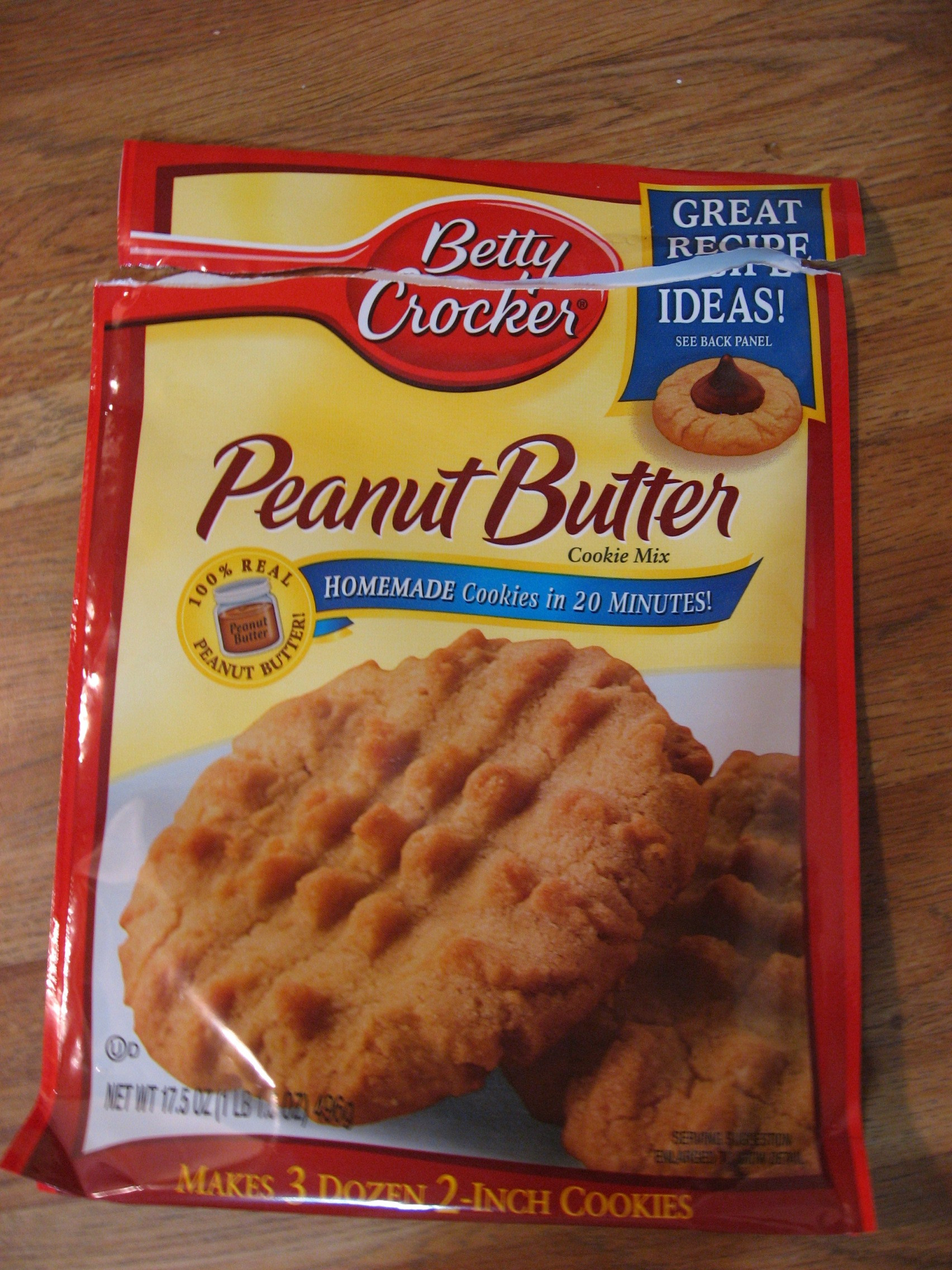 Betty Crocker Peanut Butter Cookies
 Product Review Betty Crocker Peanut Butter Cookie Mix