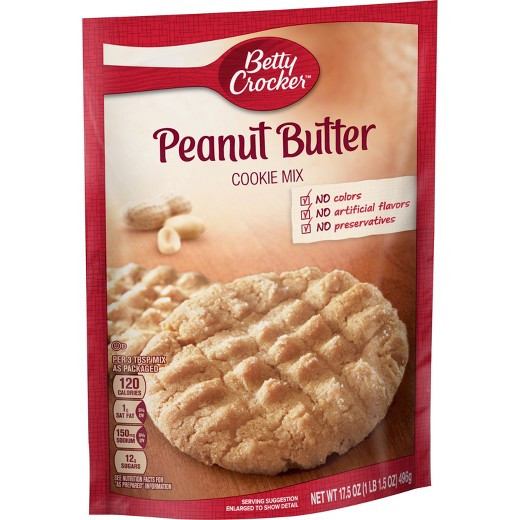 Betty Crocker Peanut Butter Cookies
 Betty Crocker Peanut Butter Cookie Mix 17 5oz Tar