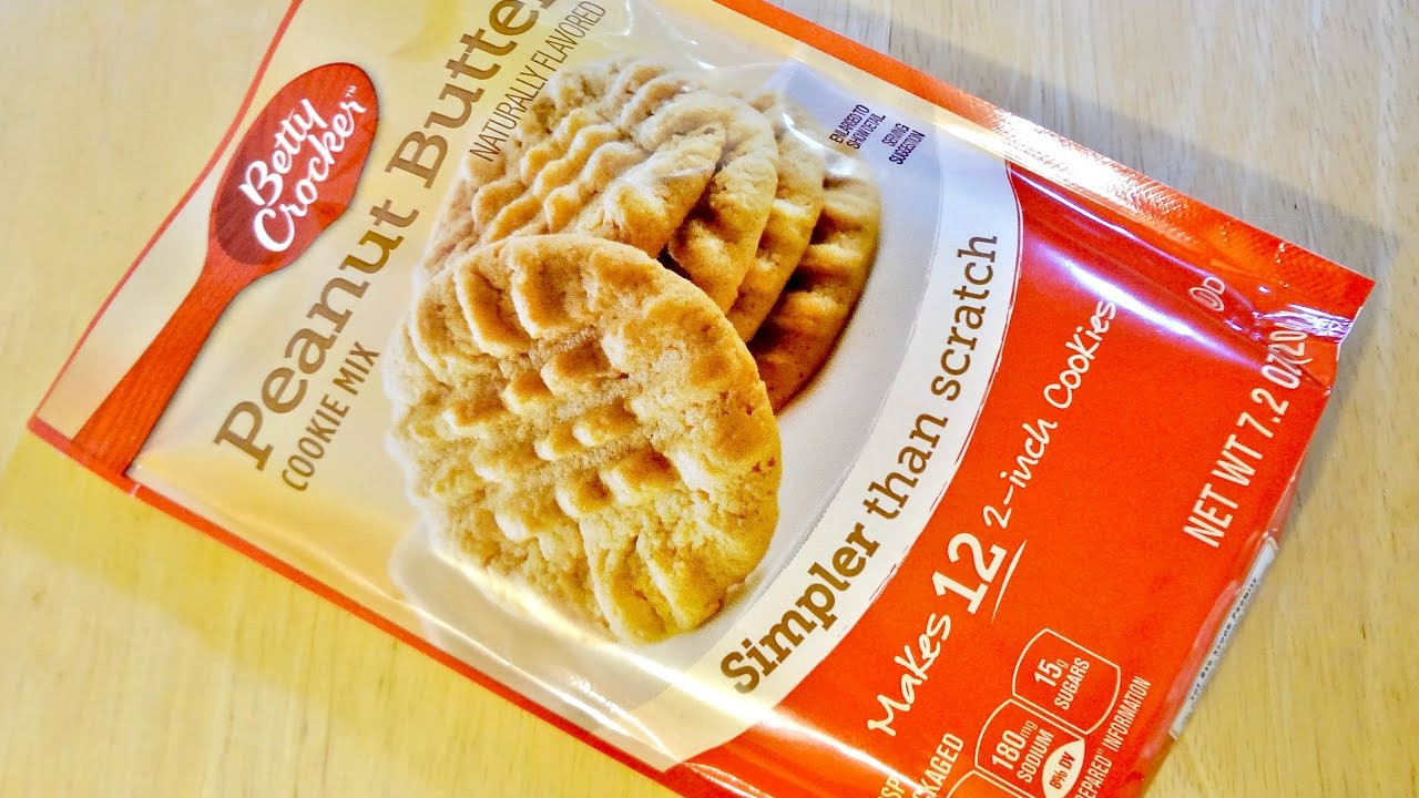 Betty Crocker Peanut Butter Cookies
 adding peanut butter to betty crocker cookie mix