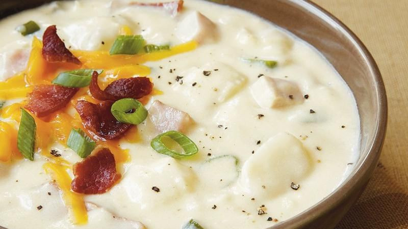 Betty Crocker Potato Soup
 Loaded Potato Soup recipe from Betty Crocker