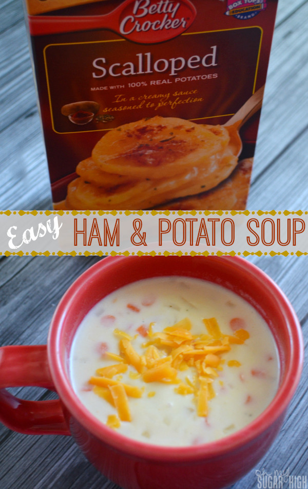 Betty Crocker Potato Soup
 Ham and Potato Soup Easy Leftover Meal — Oh My Sugar High