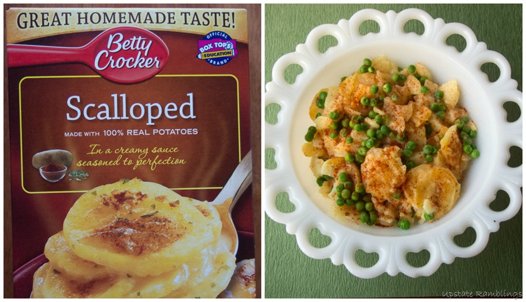 Betty Crocker Scalloped Potatoes
 The Perfect Pairing Week Night Dinners with Betty