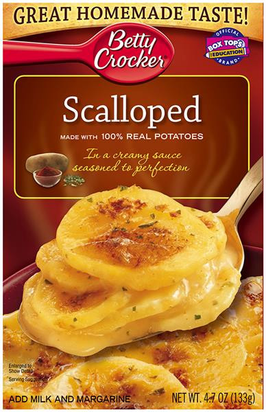 Betty Crocker Scalloped Potatoes
 Betty Crocker Scalloped Potatoes