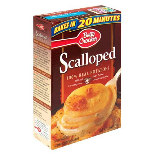 Betty Crocker Scalloped Potatoes
 Betty Crocker Potatoes Catalina