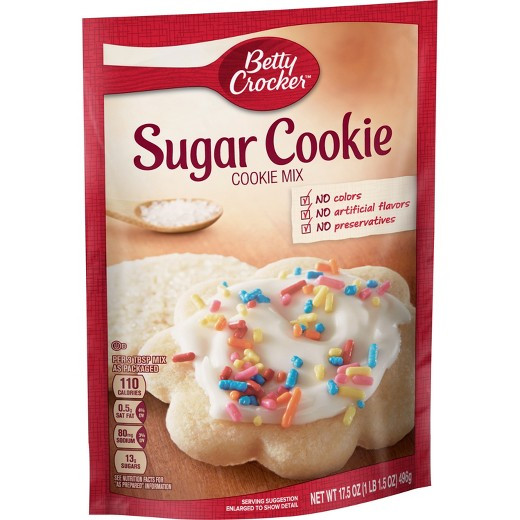 Betty Crocker Sugar Cookies
 Betty Crocker Sugar Cookie Mix 17 5oz Tar