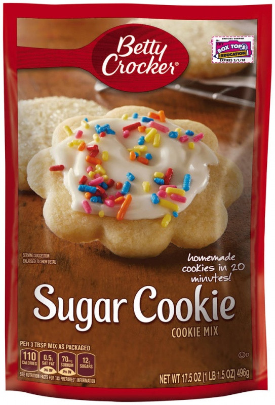 Betty Crocker Sugar Cookies
 Betty Crocker Sugar Cookie Mix 17 5oz 496g American Food