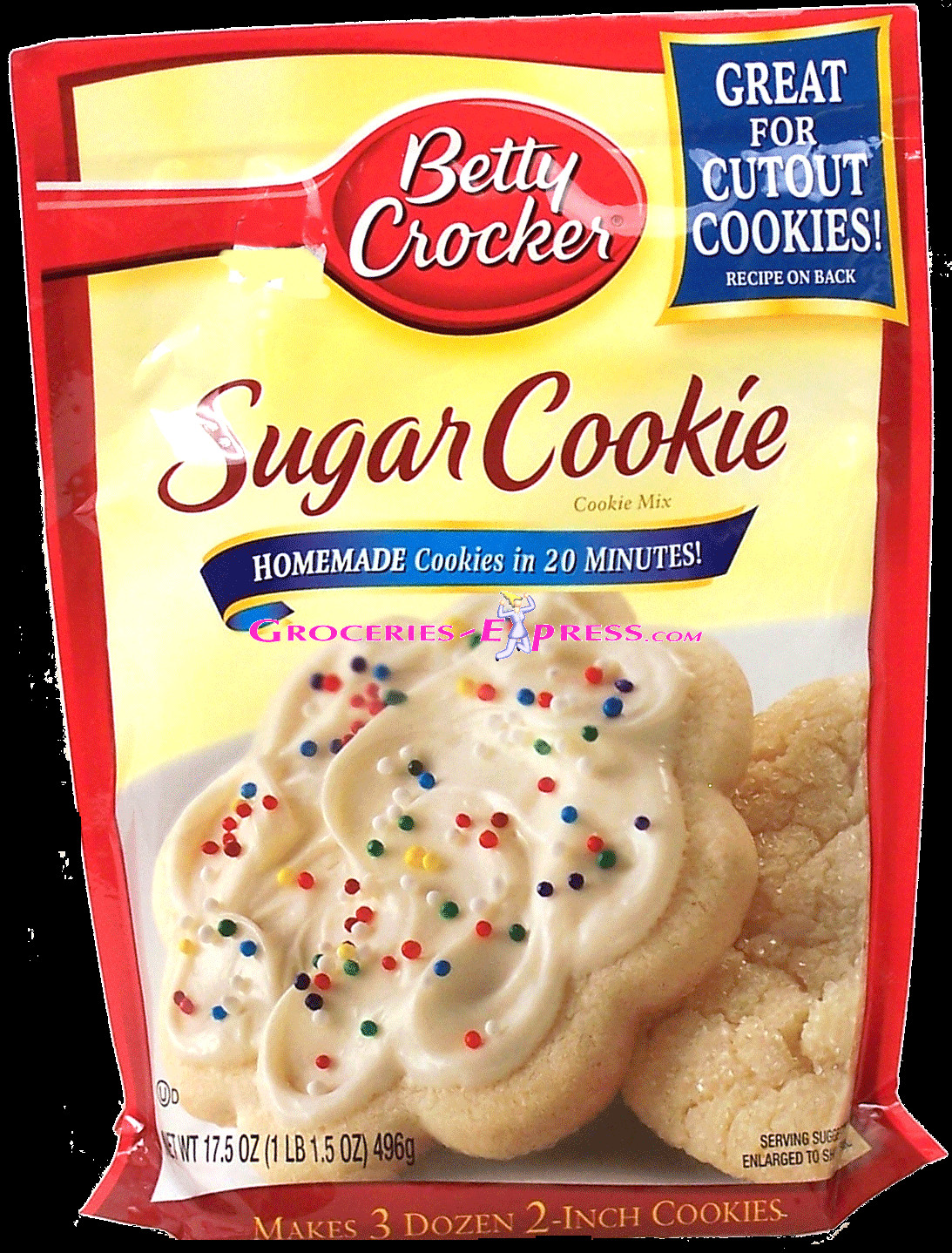 Betty Crocker Sugar Cookies
 betty crocker sugar cookie mix