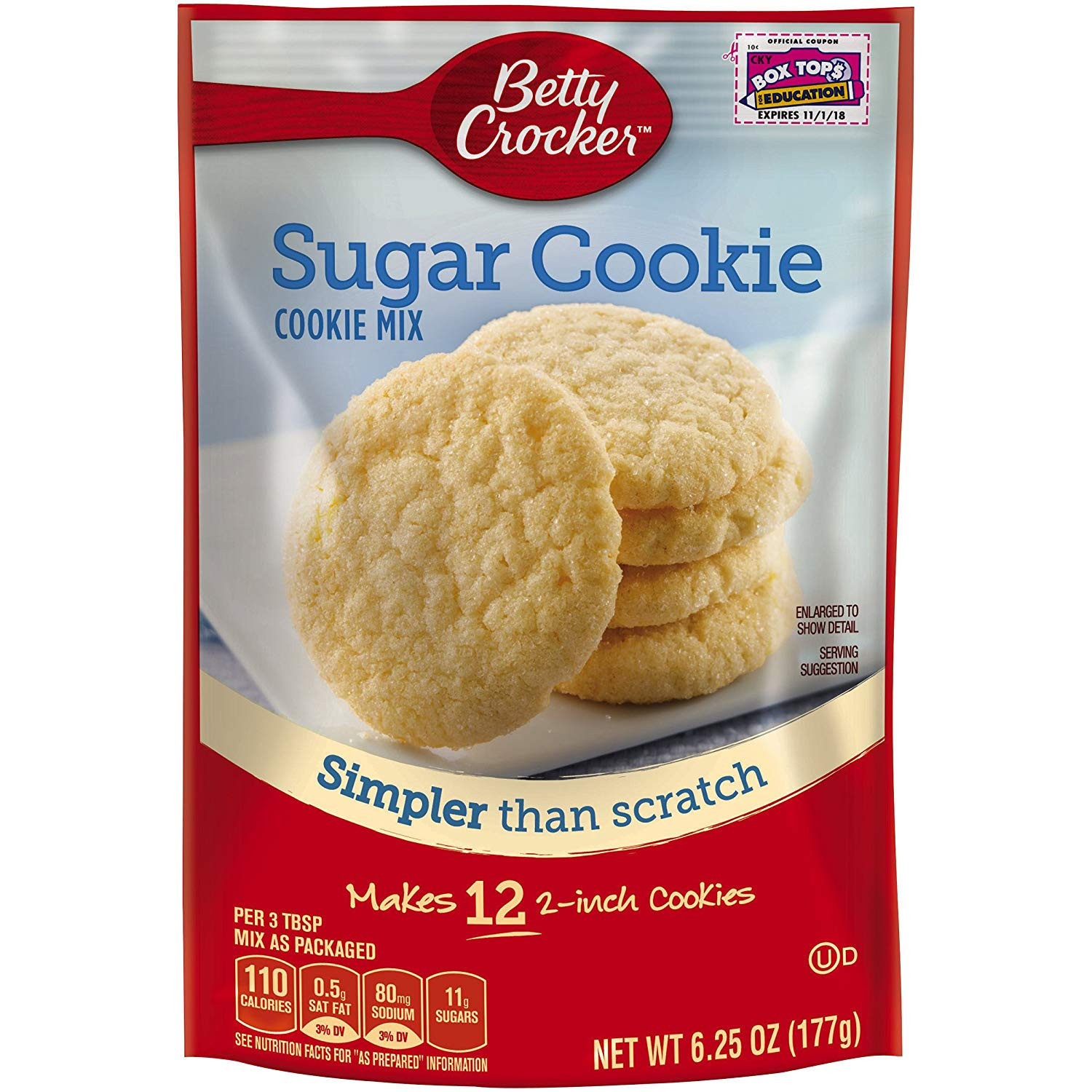 Betty Crocker Sugar Cookies
 betty crocker sugar cookie mix