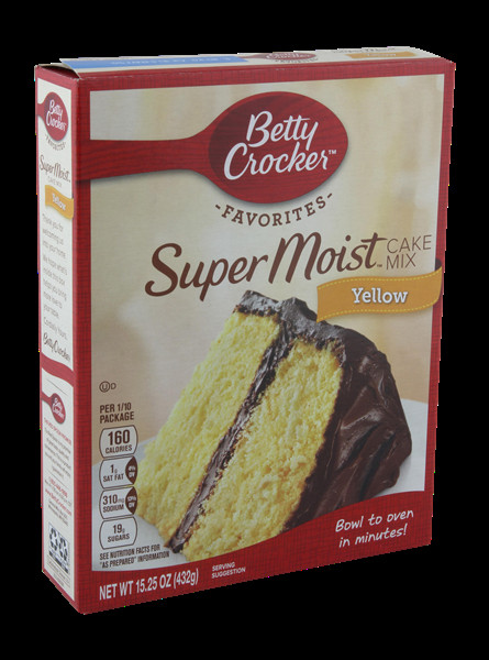 Betty Crocker Yellow Cake Mix
 Betty Crocker Super Moist Yellow Cake Mix