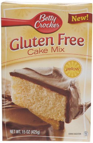 Betty Crocker Yellow Cake Mix
 Betty Crocker Gluten Free Yellow Cake Mix 15 Ounce Boxes