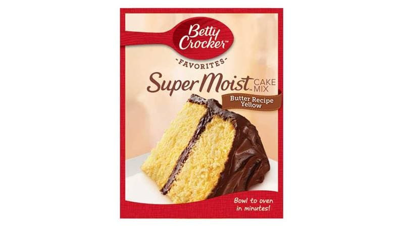 Betty Crocker Yellow Cake Mix
 Betty Crocker™ Super Moist™ Favorites Butter Recipe Yellow