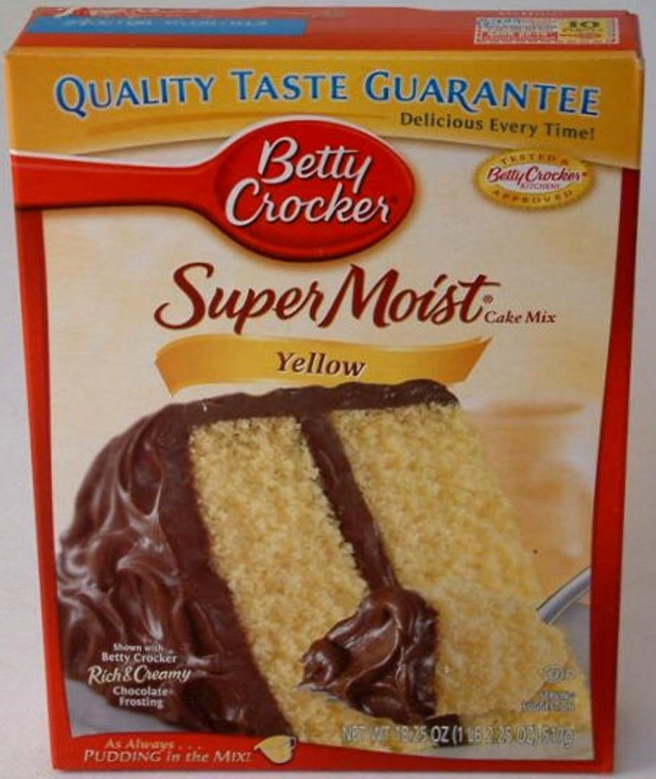 Betty Crocker Yellow Cake Mix
 Betty Crocker super moist yellow cake mix reviews in