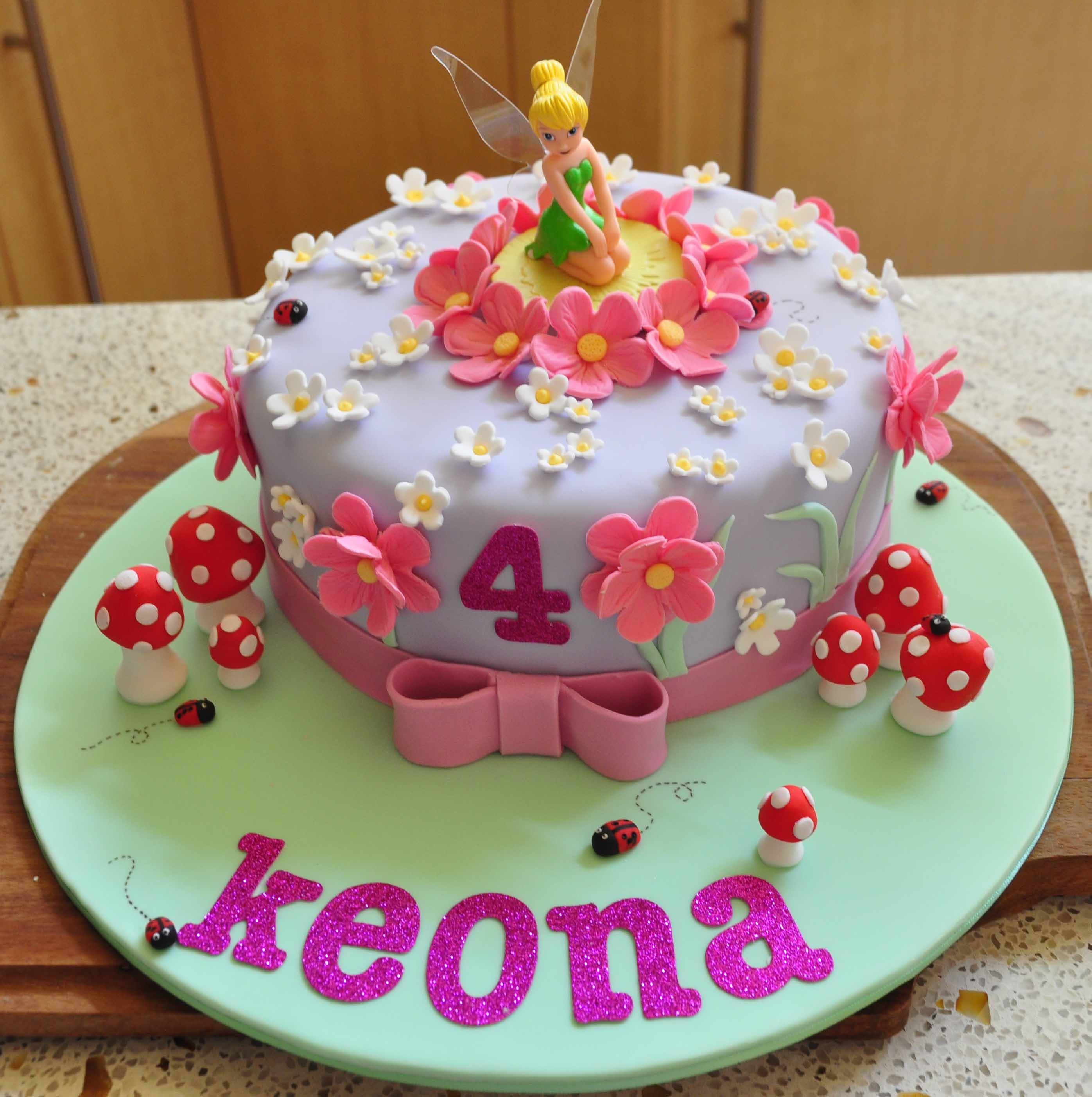 Birthday Cake Designs
 Tinkerbell Cakes – Decoration Ideas