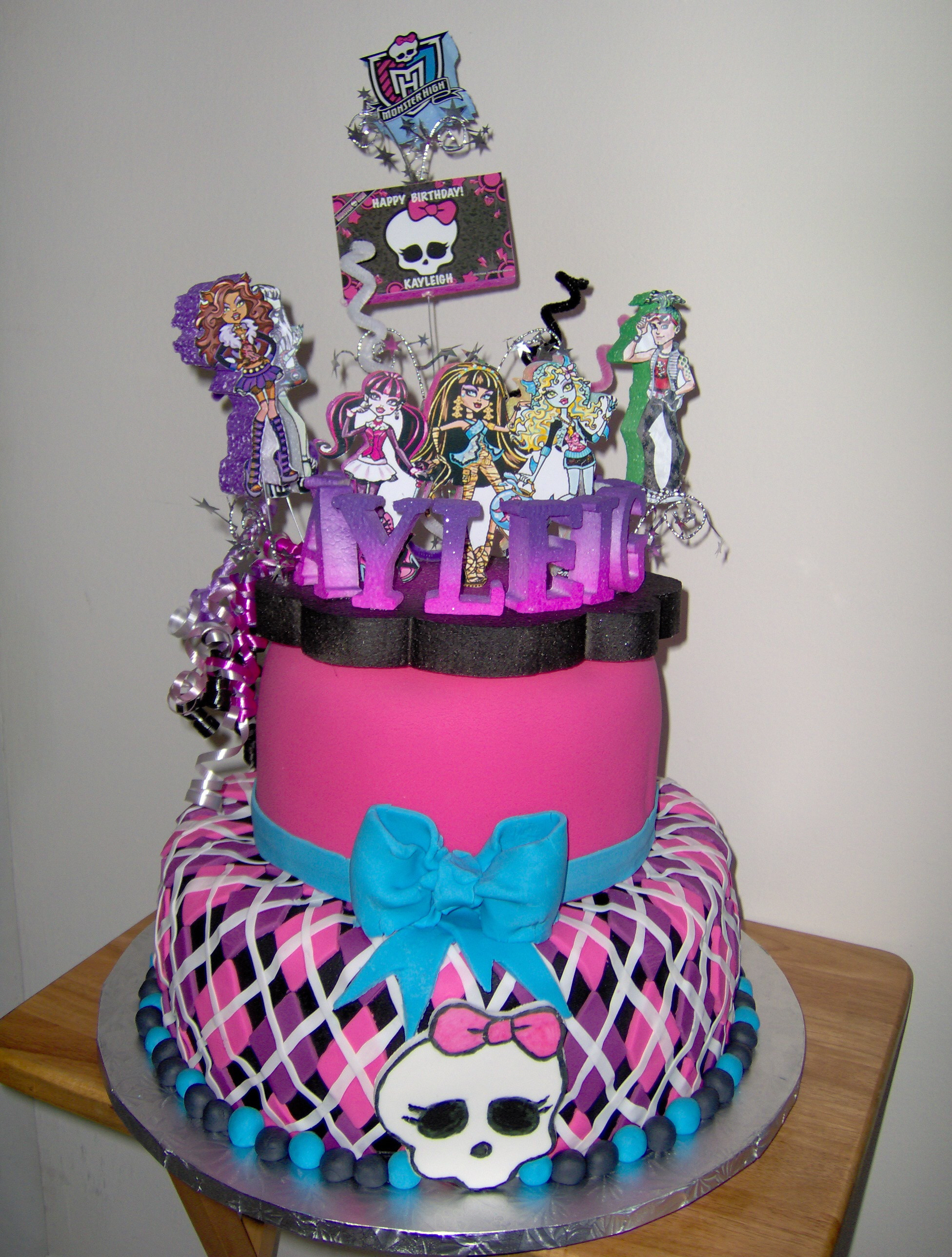 Birthday Cake Designs
 25 Monster High Cake Ideas and Designs EchoMon