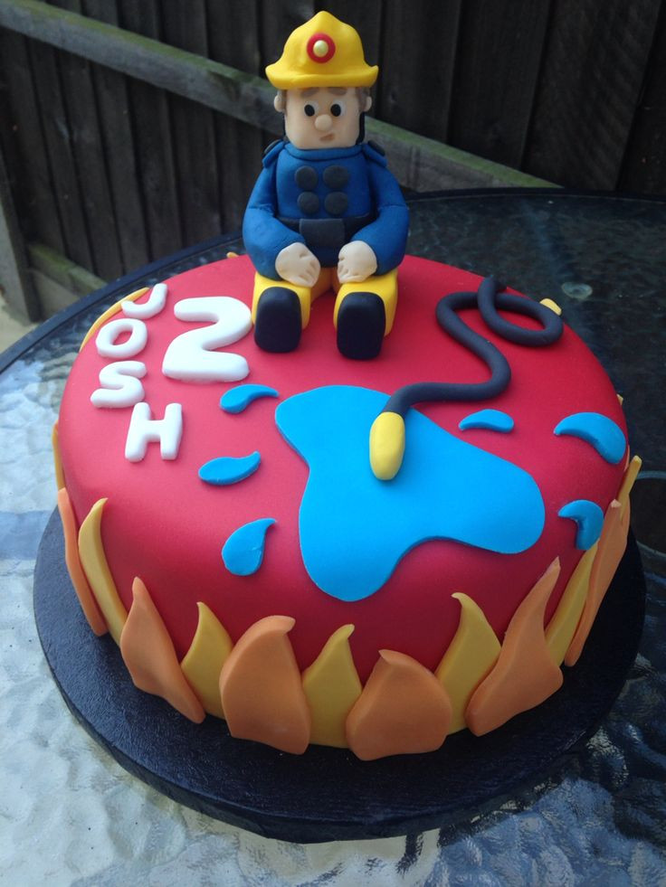 Birthday Cake Fire
 The 25 best Fireman sam cake ideas on Pinterest