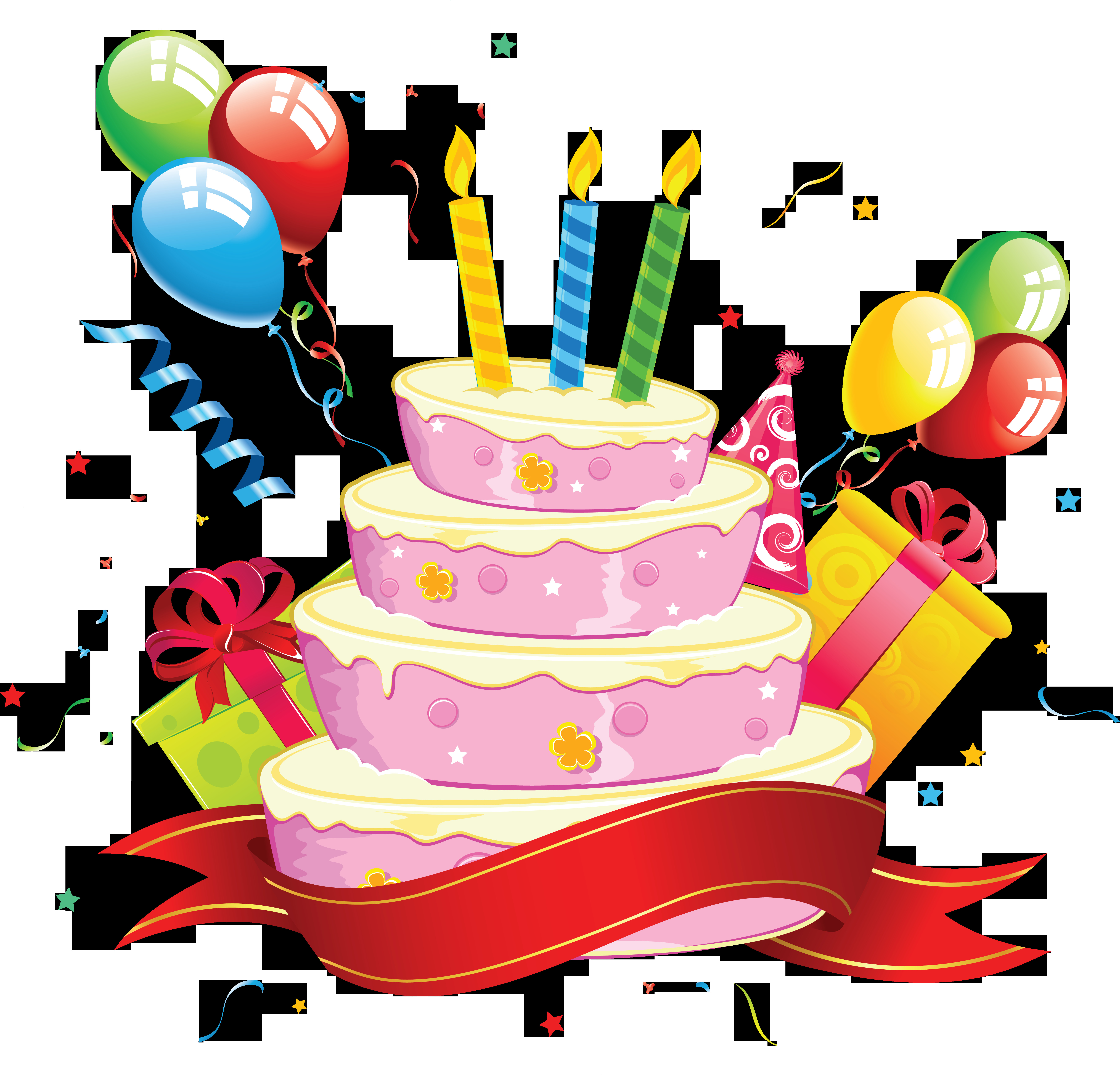 Birthday Cake Png
 PNG HD Birthday Cake And Balloons Transparent HD Birthday