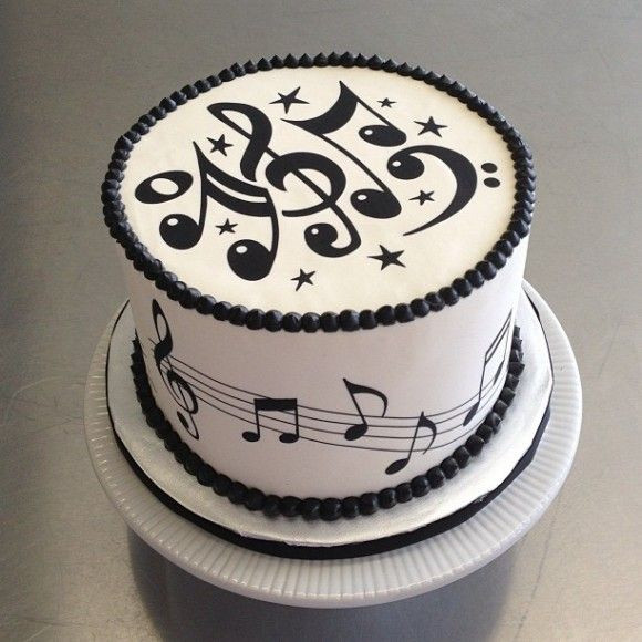 Birthday Cake Song
 Music Cake Musik Torte Pinterest